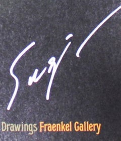 Fotogene Zeichnungen Poster berühmter japanischer Fotograf (handsigniert von Sugimoto)