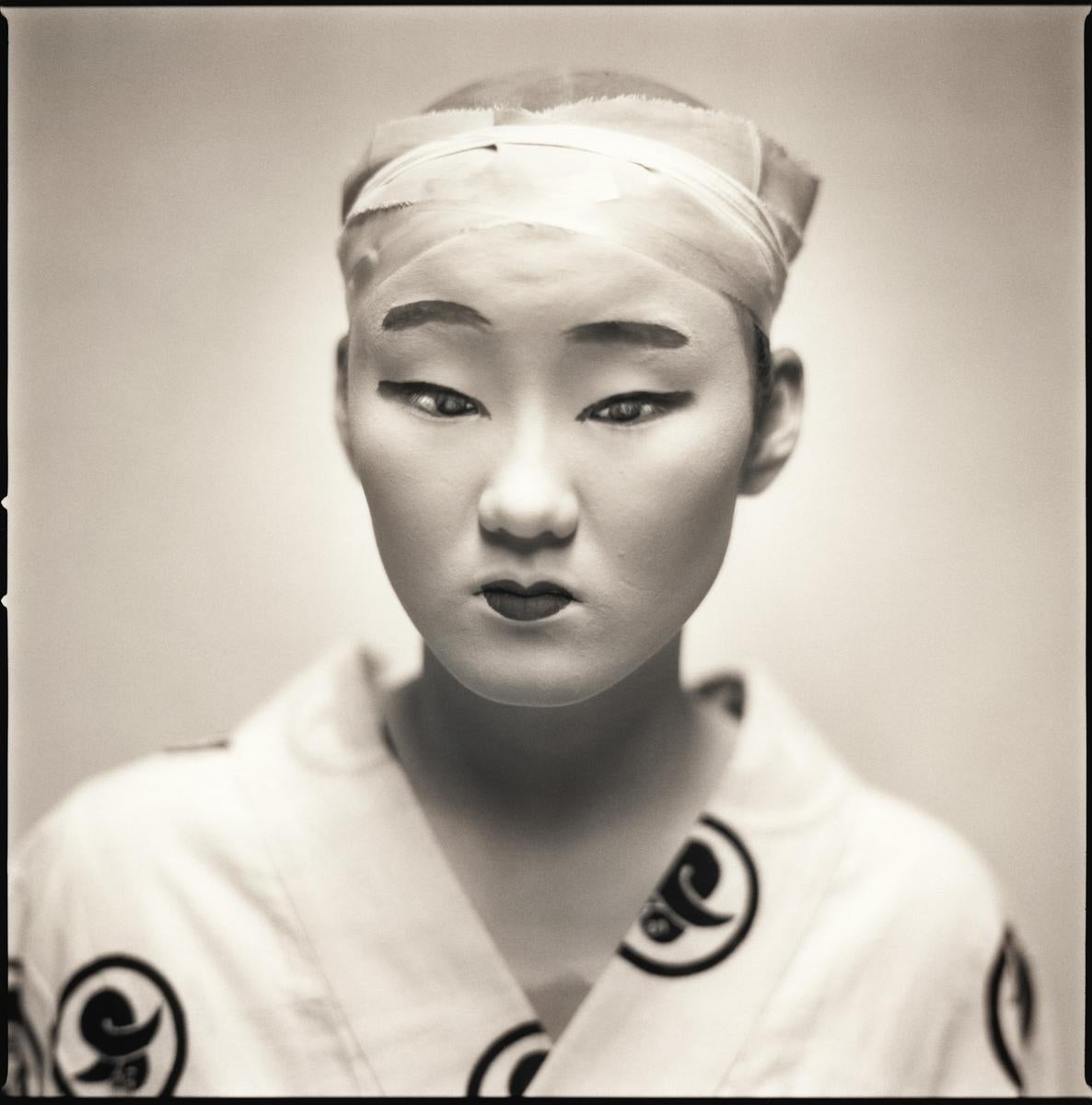 Hiroshi Watanabe Black and White Photograph – Chikako Suga, Matsuo Kabuki