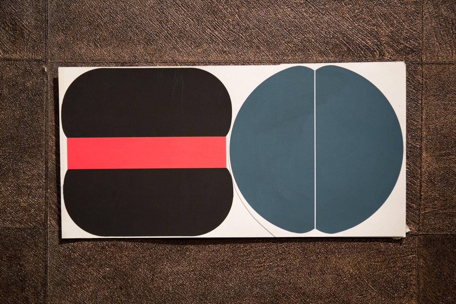 Modern Hiroshi Yasukawa Abstract Painting For Sale 9