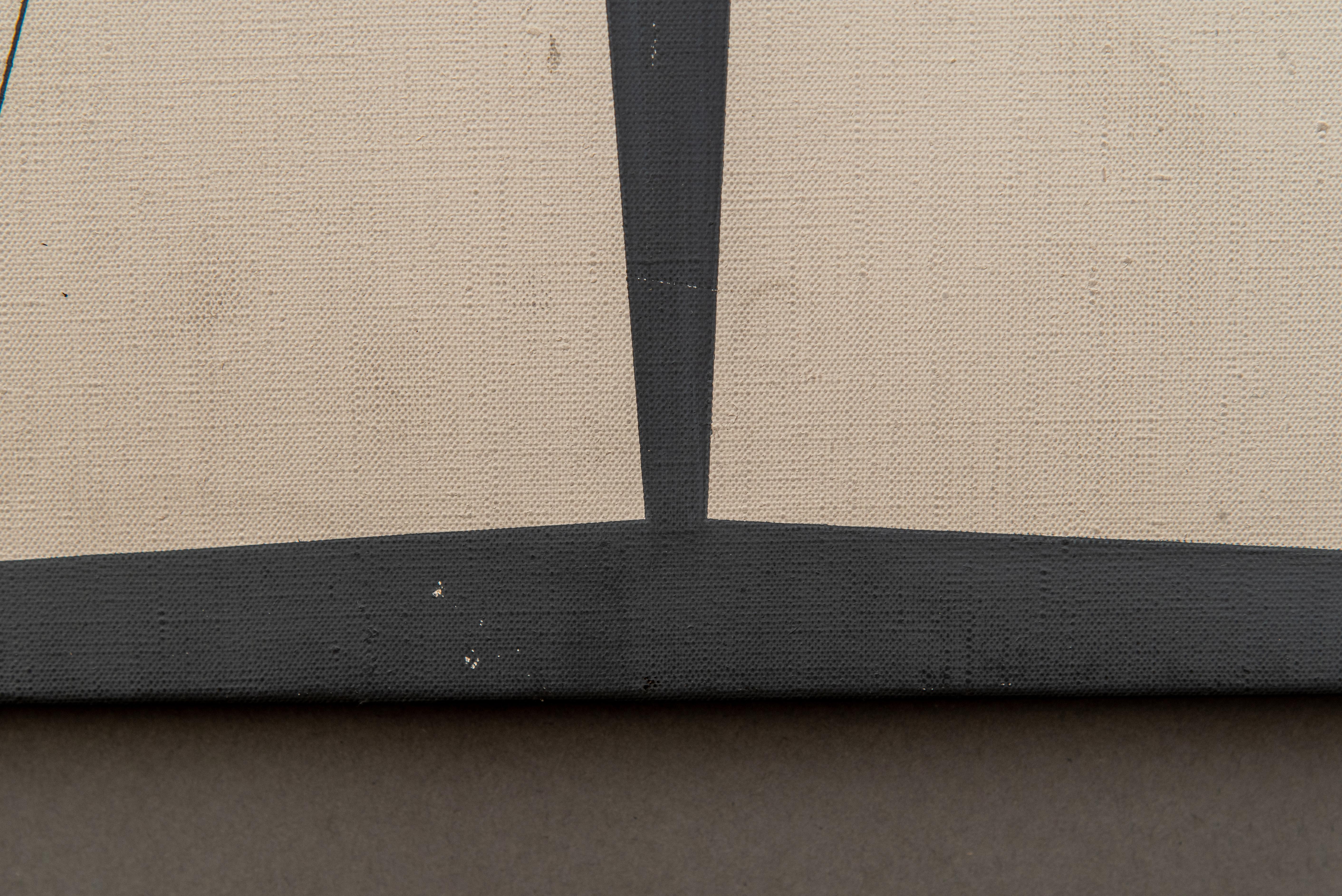 Modern Hiroshi Yasukawa Abstract Painting For Sale 2