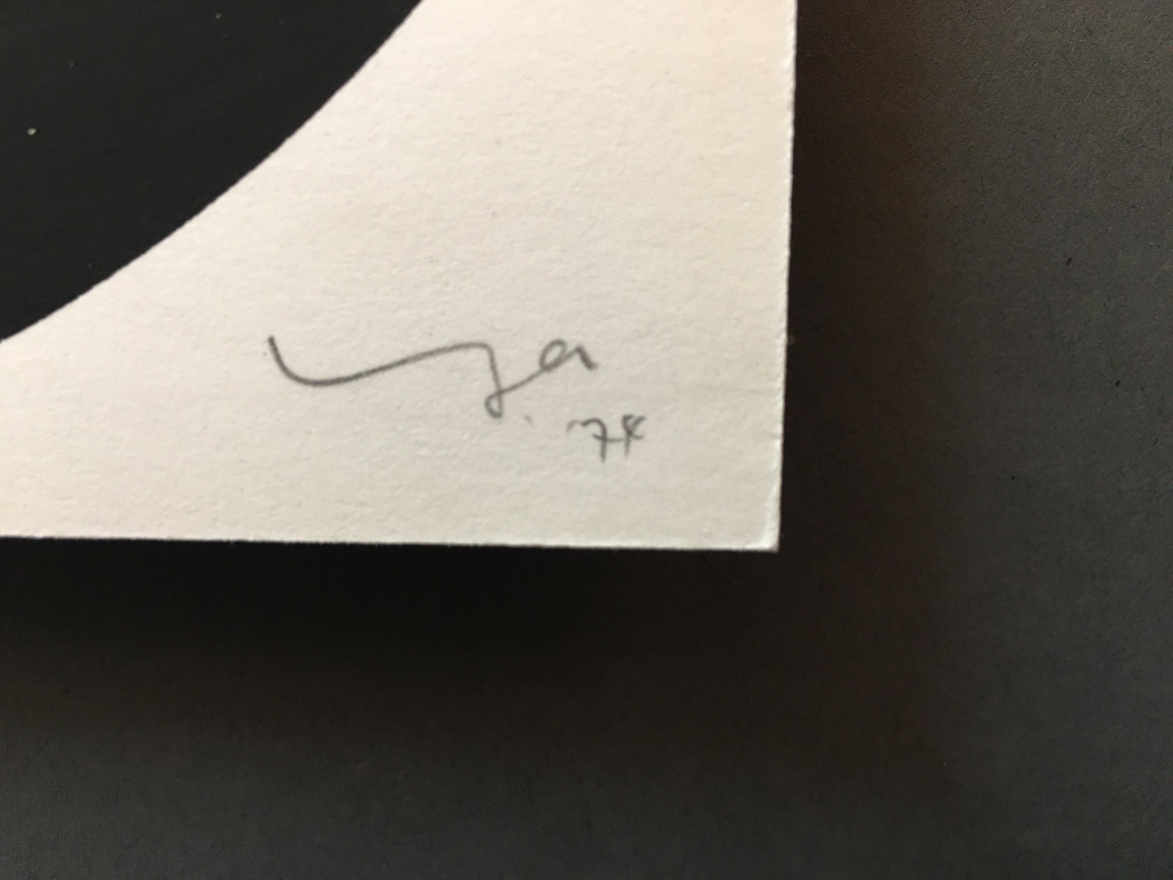 Modern Hiroshi Yasukawa Signed Abstract Painting For Sale 6