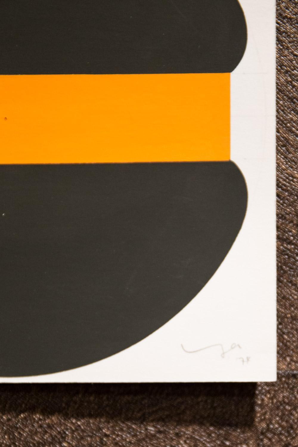 Modern Hiroshi Yasukawa Signed Abstract Painting For Sale 7