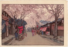 Avenue of Cherry Trees, from Eight Scenes of Cherry Blossoms