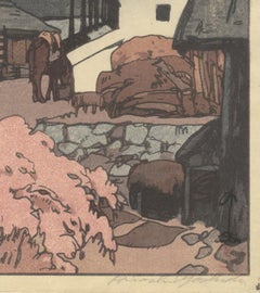 Hiroshi Yoshida, Mount Fuji, Japan, Original Japanese Woodblock Print, Landscape