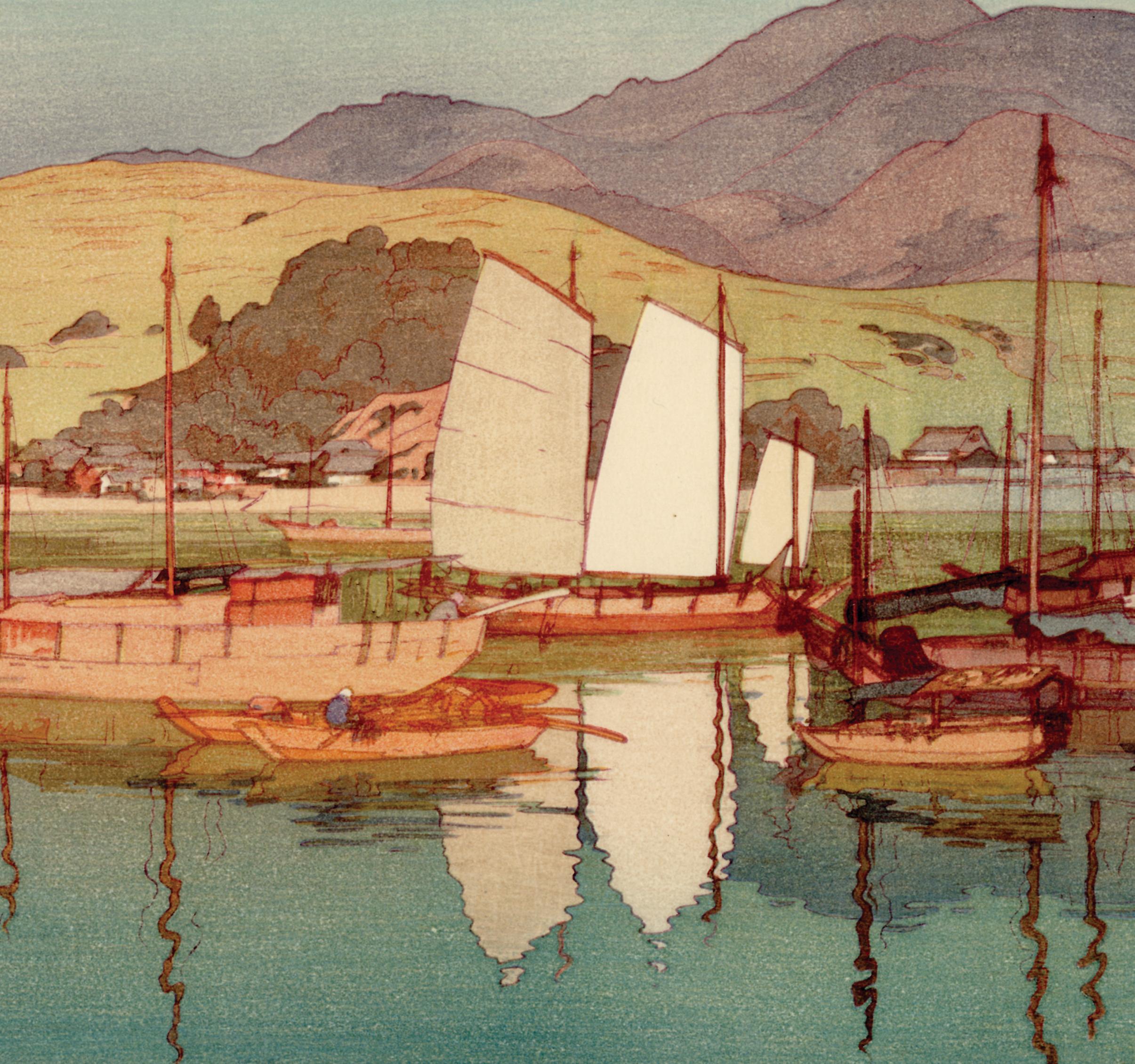 Waiting for the Tide - Print by Hiroshi Yoshida