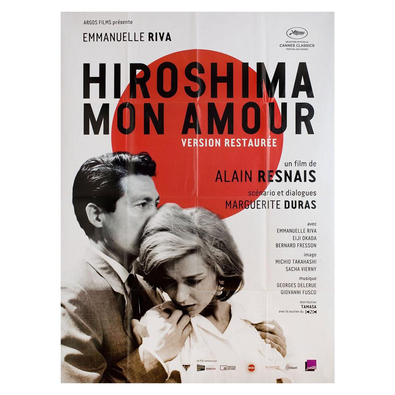 "Hiroshima Mon Amour" Grande affiche de film français des années R2010