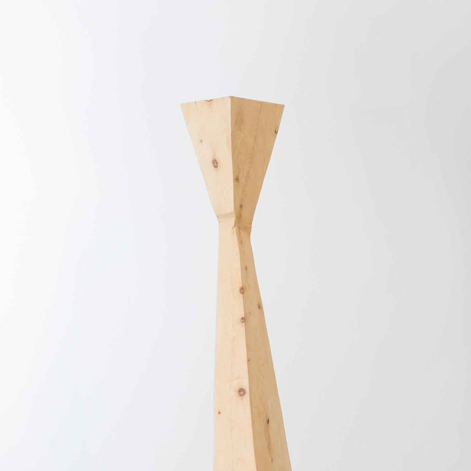 Wood Hiroyuki Nishimura Abstract Sculpture Cardinal9 Tribal Style For Sale