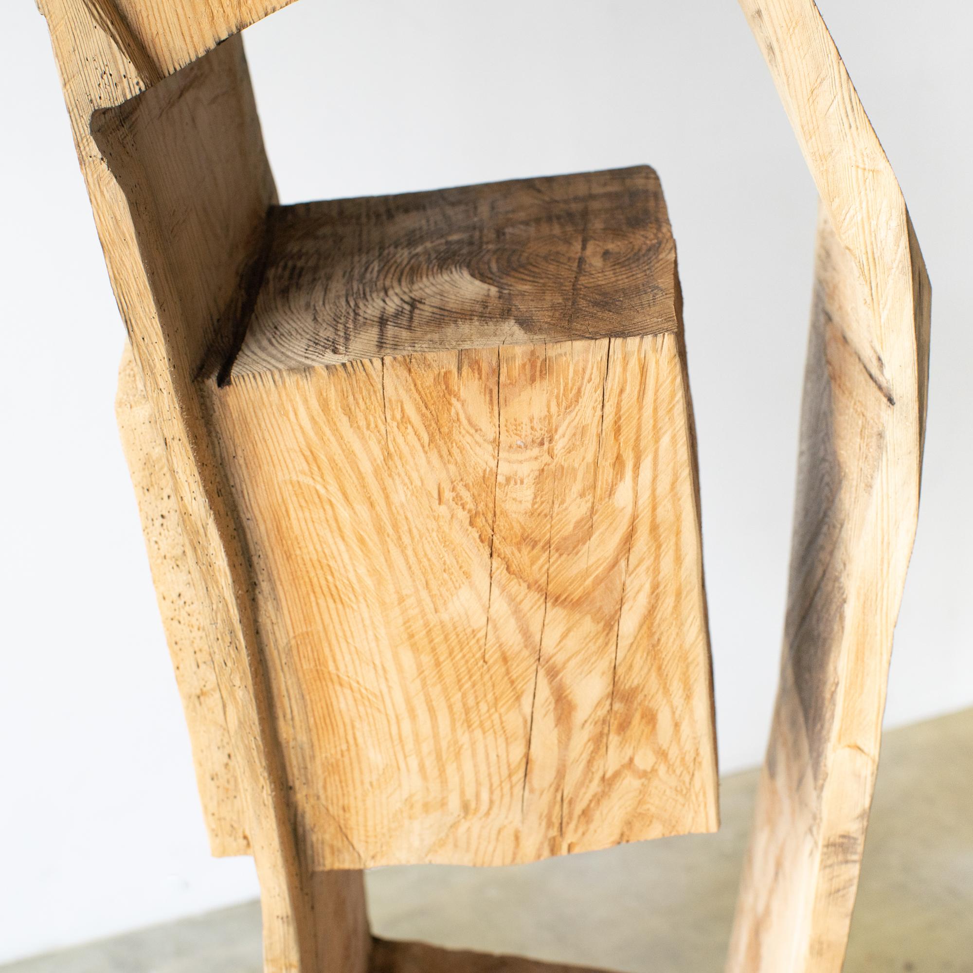 Wood Hiroyuki Nishimura Abstract Sculpture Shelf 6 For Sale