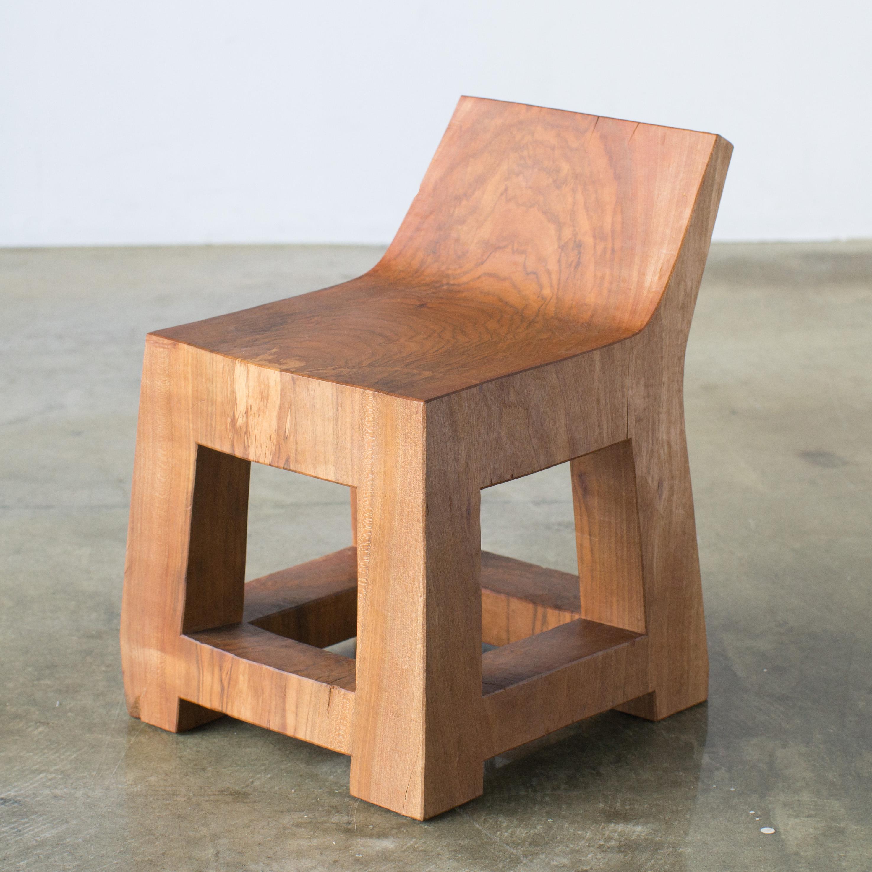 XXIe siècle et contemporain Hiroyuki Nishimura et Zogei Furniture Chaise sculpturale pour enfant Tribal Glamping en vente