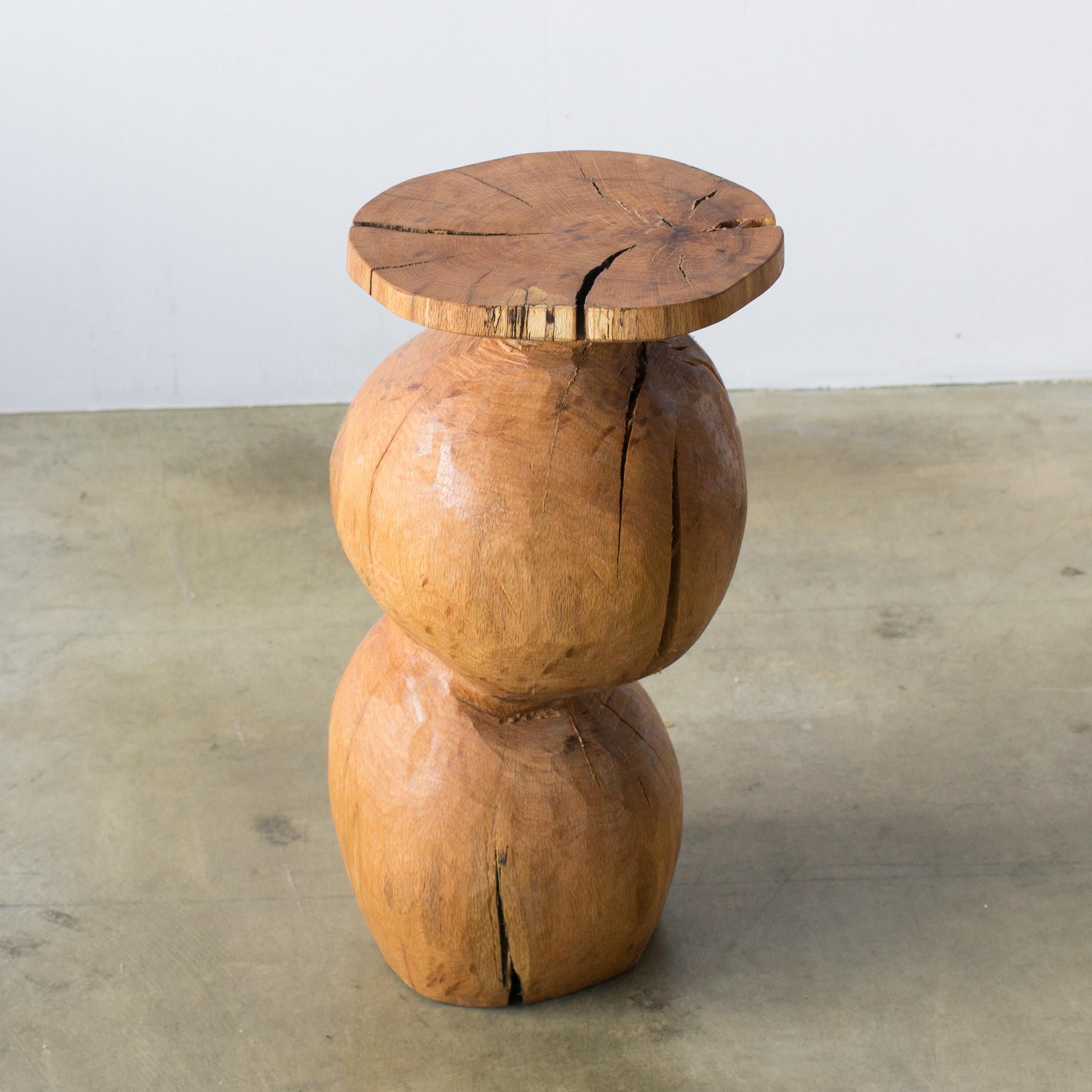 Japanese Hiroyuki Nishimura and Zogei Furniture Sculptural Stool glamping African Art