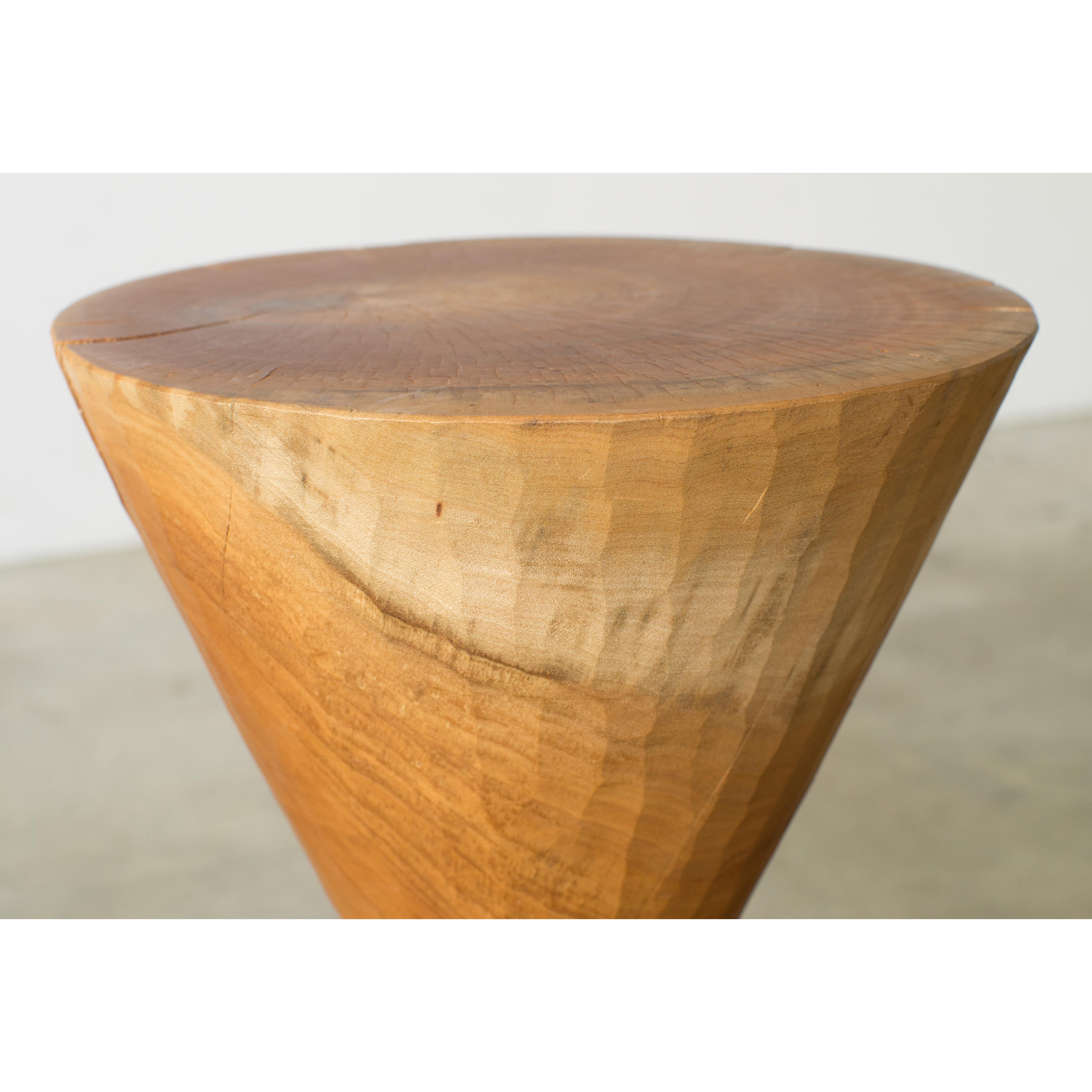 Wood Hiroyuki Nishimura and Zogei Furniture Sculptural Stool16 Tribal Glamping For Sale
