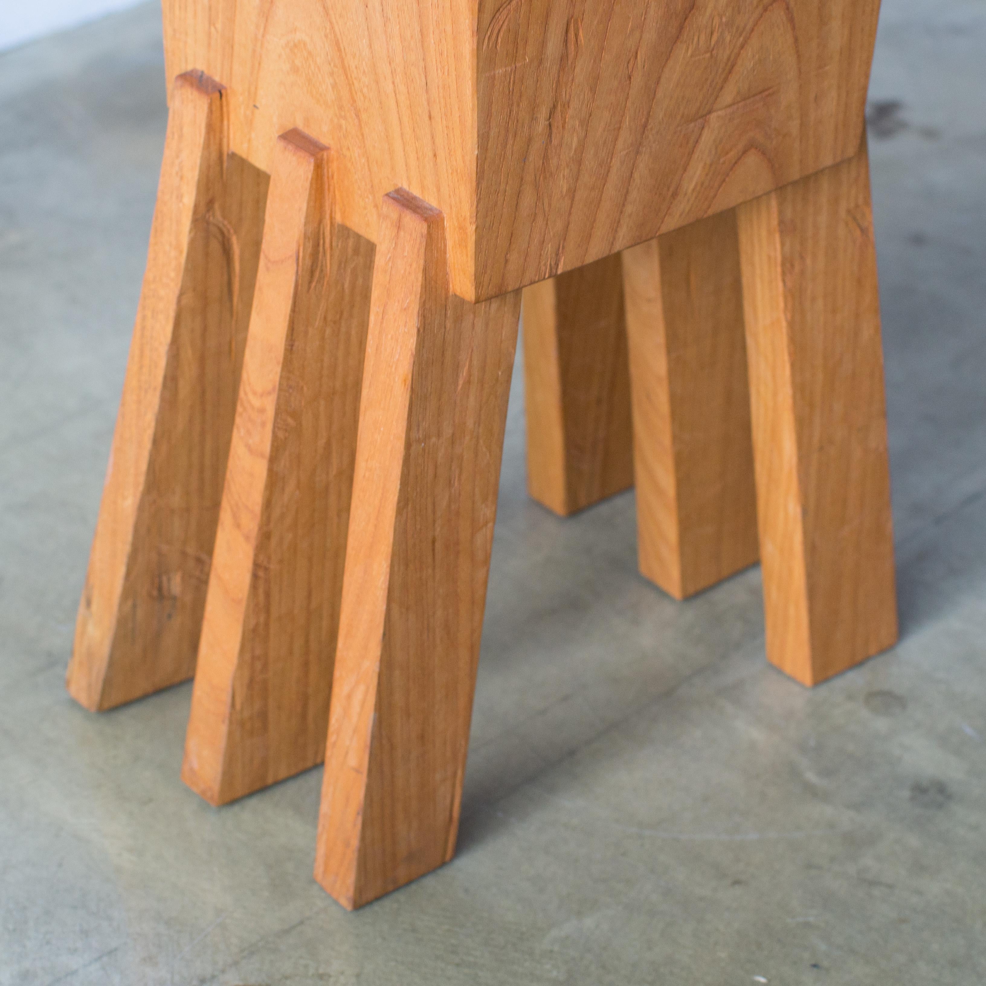 Hiroyuki Nishimura and Zogei Furniture Sculptural Stool5  In New Condition For Sale In Shibuya-ku, Tokyo