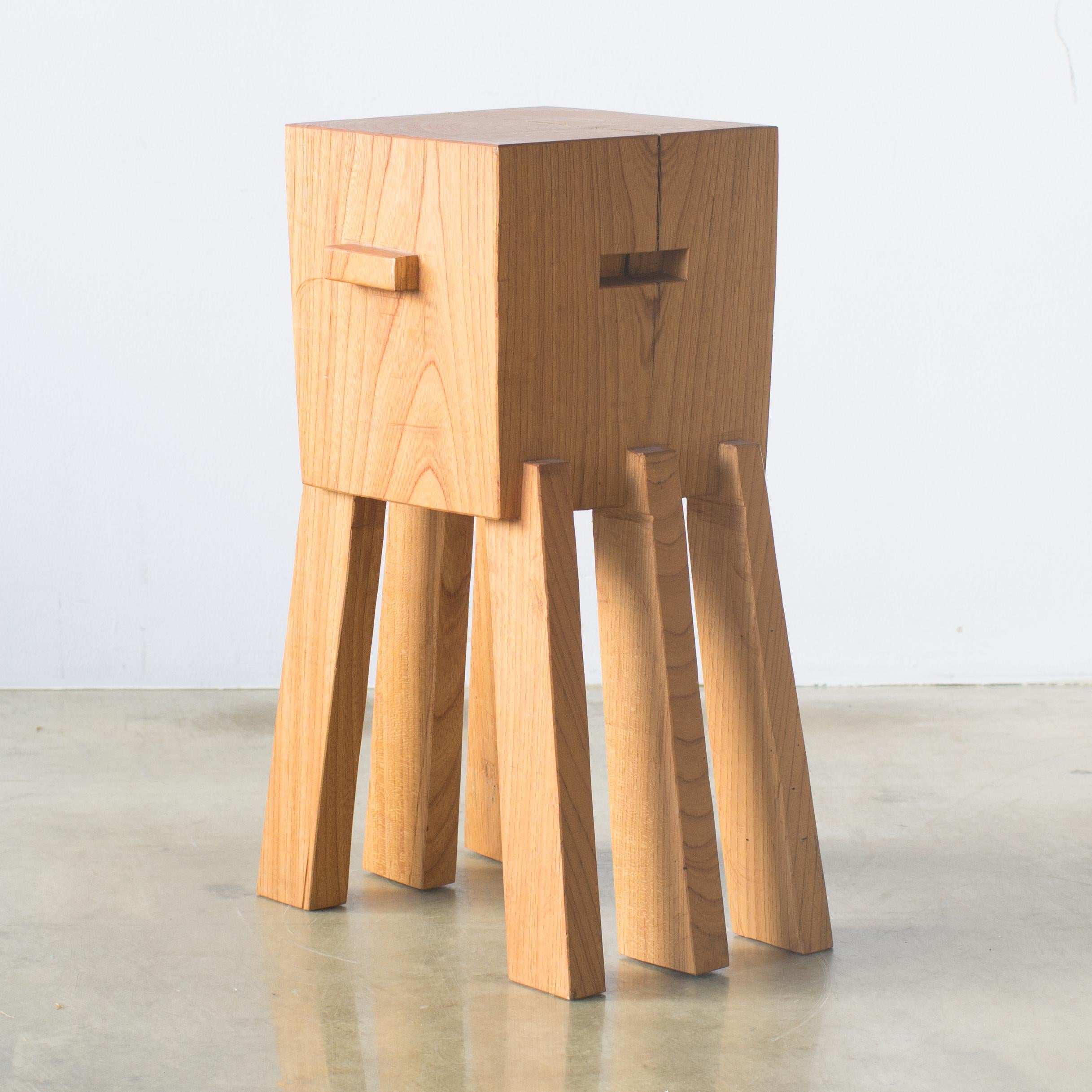 Contemporary Hiroyuki Nishimura and Zogei Furniture Sculptural Stool5  For Sale