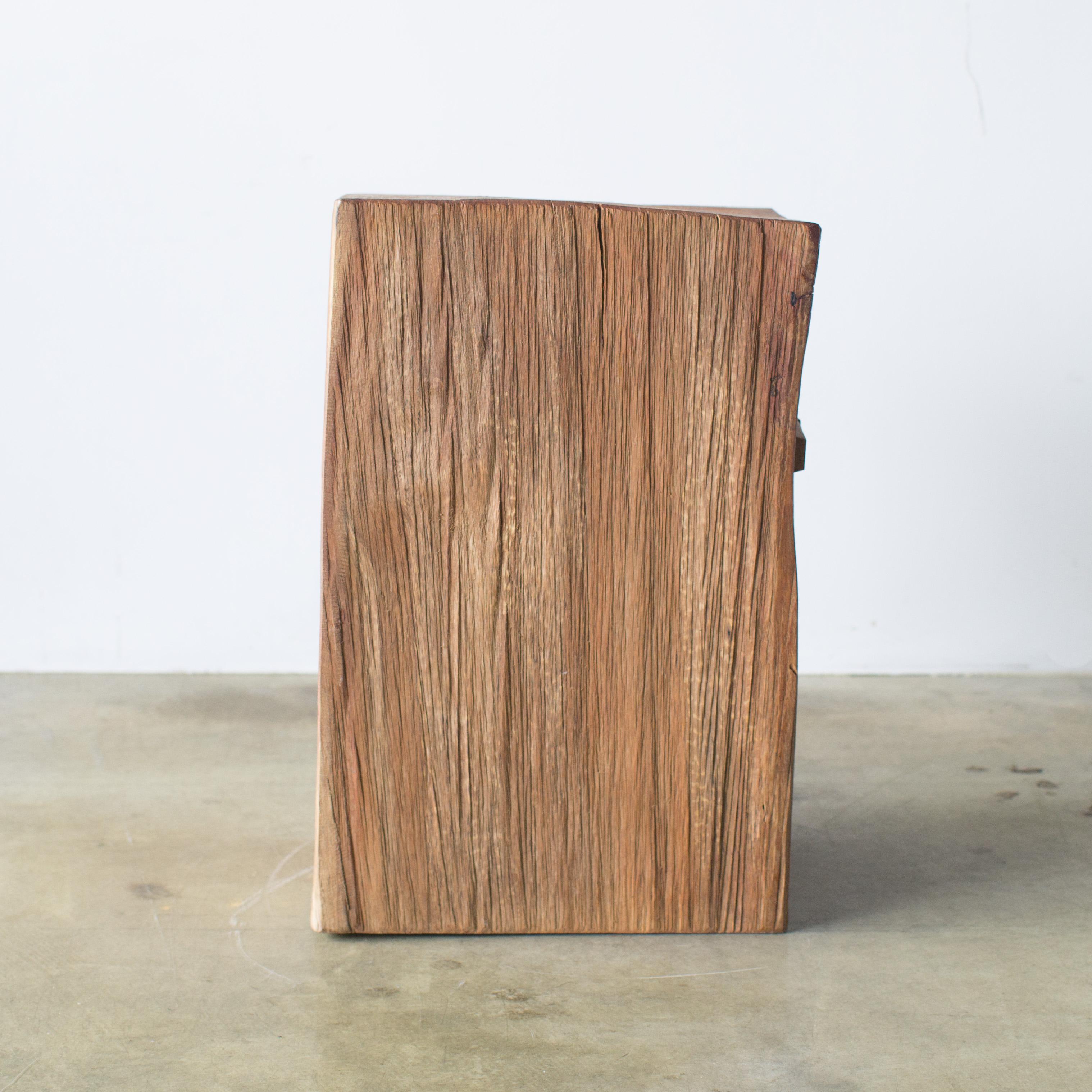Contemporary Hiroyuki Nishimura and Zogei Furniture Sculptural wood Stool7 Tribal Glamping