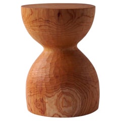 Hiroyuki Nishimura and Zougei Furniture Sculptural Wood Stool11 Tribal Glamping