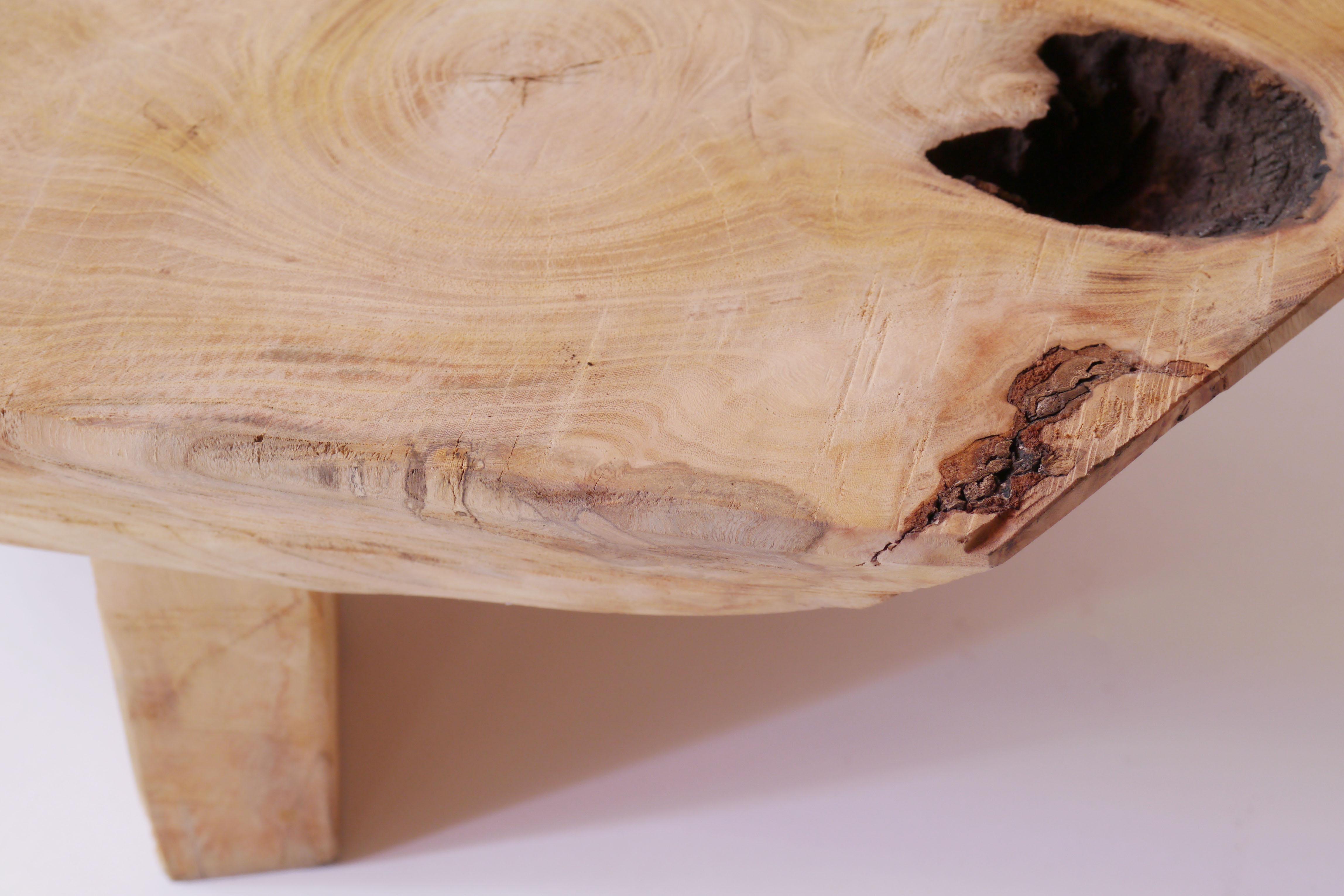 Bois Table basse sculpturale Hiroyuki Nishimura Amanokaguyama en vente