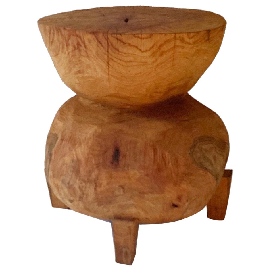 Sgabello da tavolo scultoreo Hiroyuki Nishimura 23-2