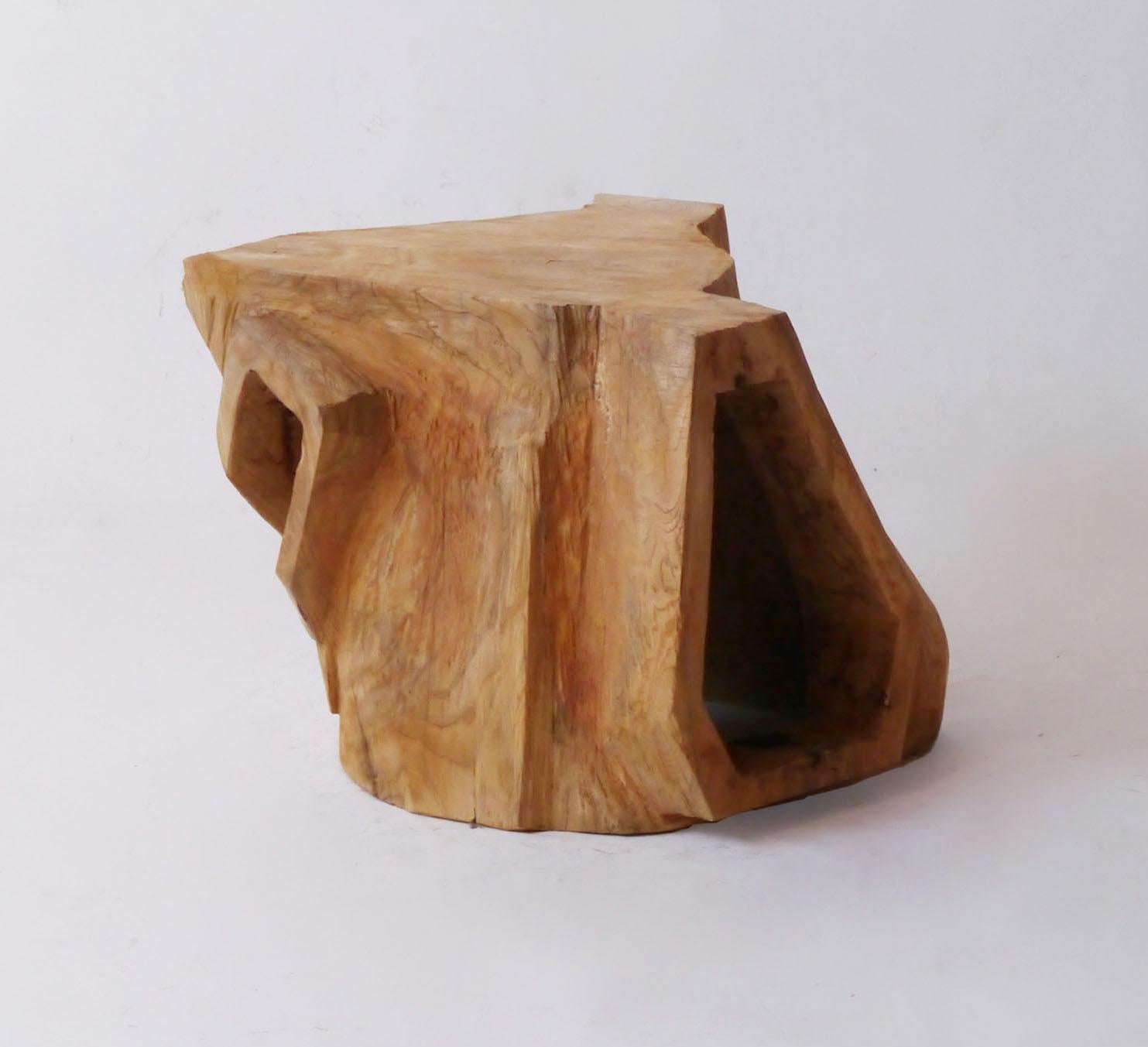Hiroyuki Nishimura Sculptural Side Table Stool A11 In New Condition For Sale In Shibuya-ku, Tokyo