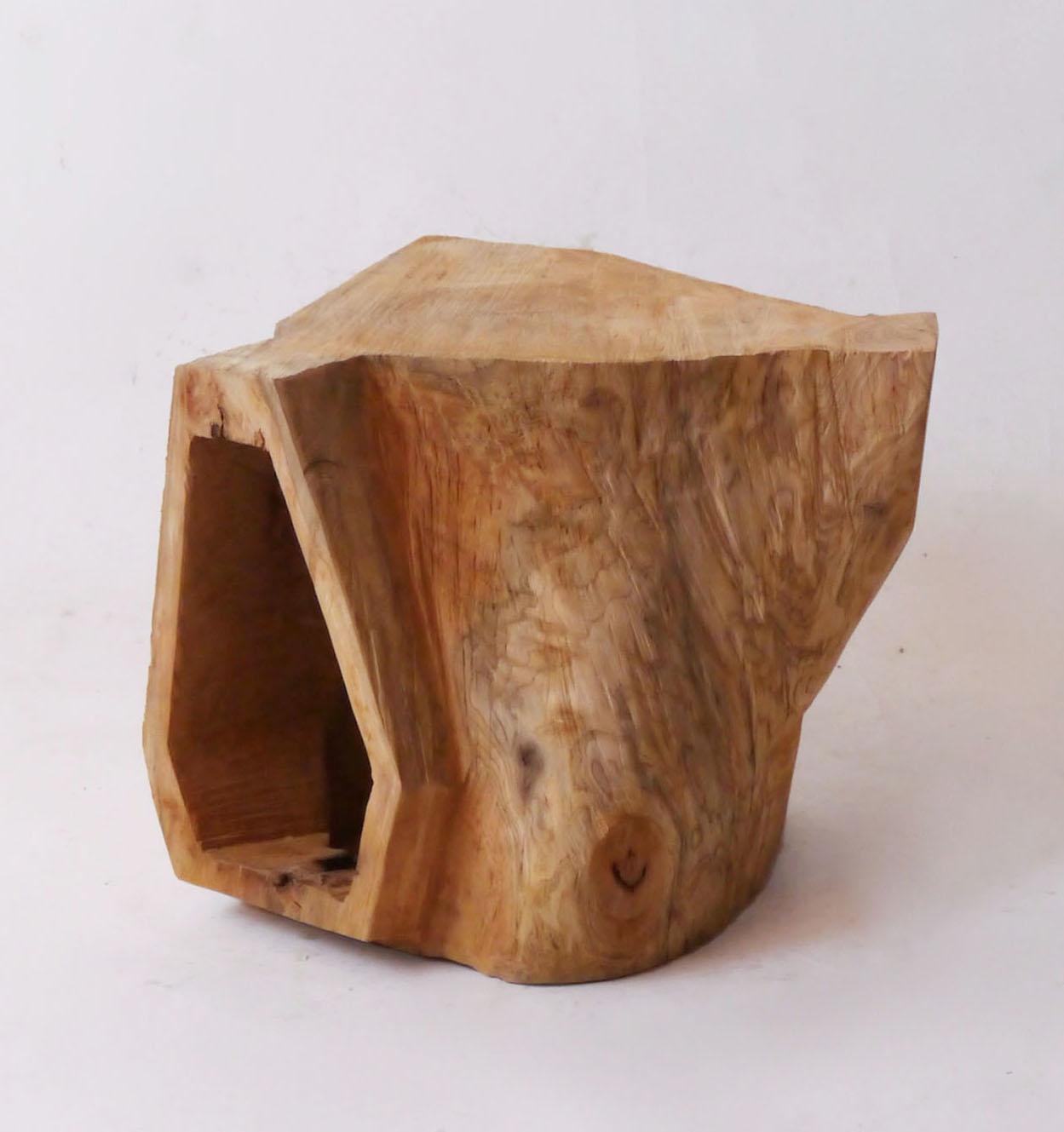 Hiroyuki Nishimura Sculptural Side Table Stool A11 For Sale 1