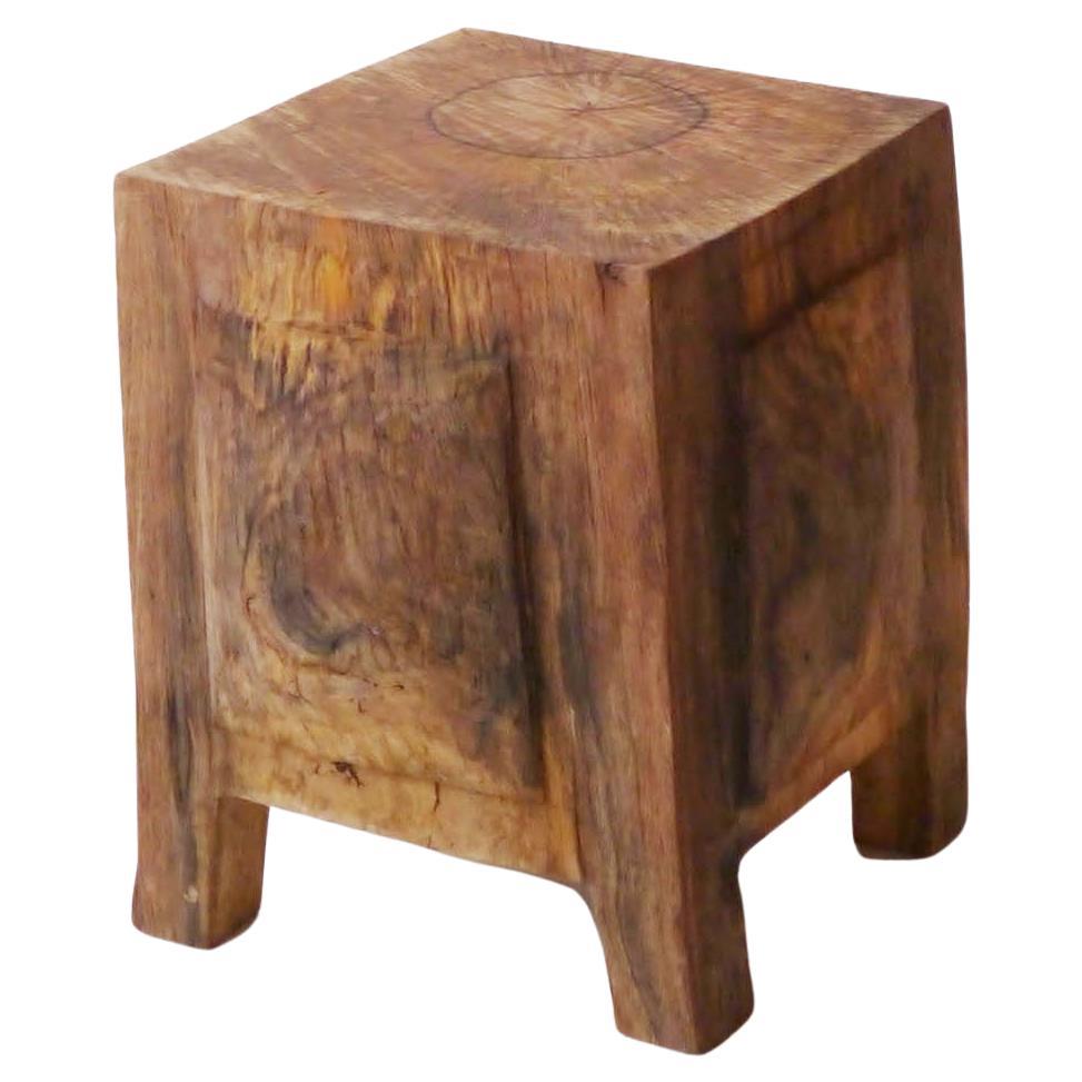 Hiroyuki Nishimura Sculptural Side Table Stool Cubo M1