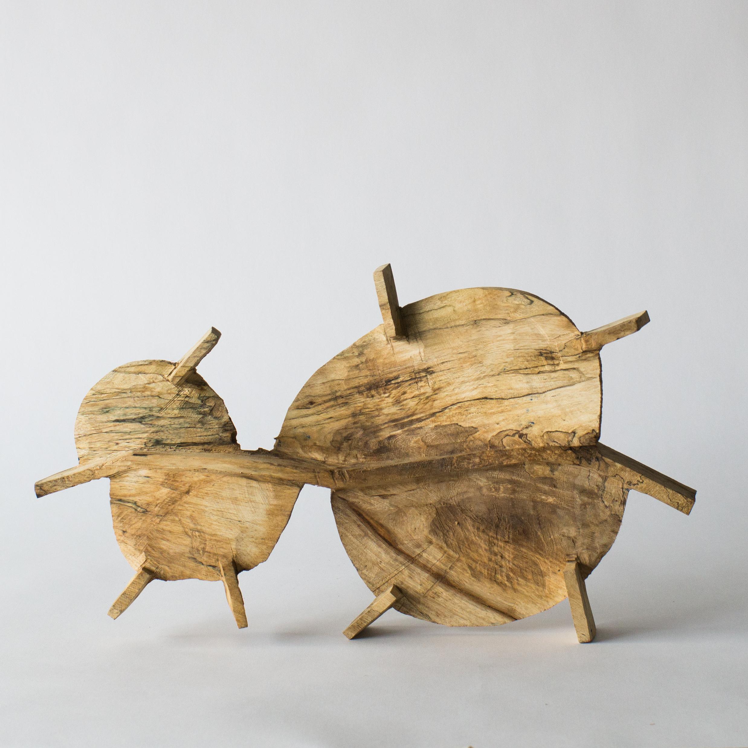 Wood Hiroyuki Nishimura Sculpture 11 Primitive African Abstract
