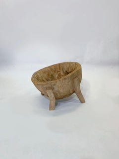 Hiroyuki Nishimura Sculpture Magazine Rack Basket Tray Glamping Tribal Style