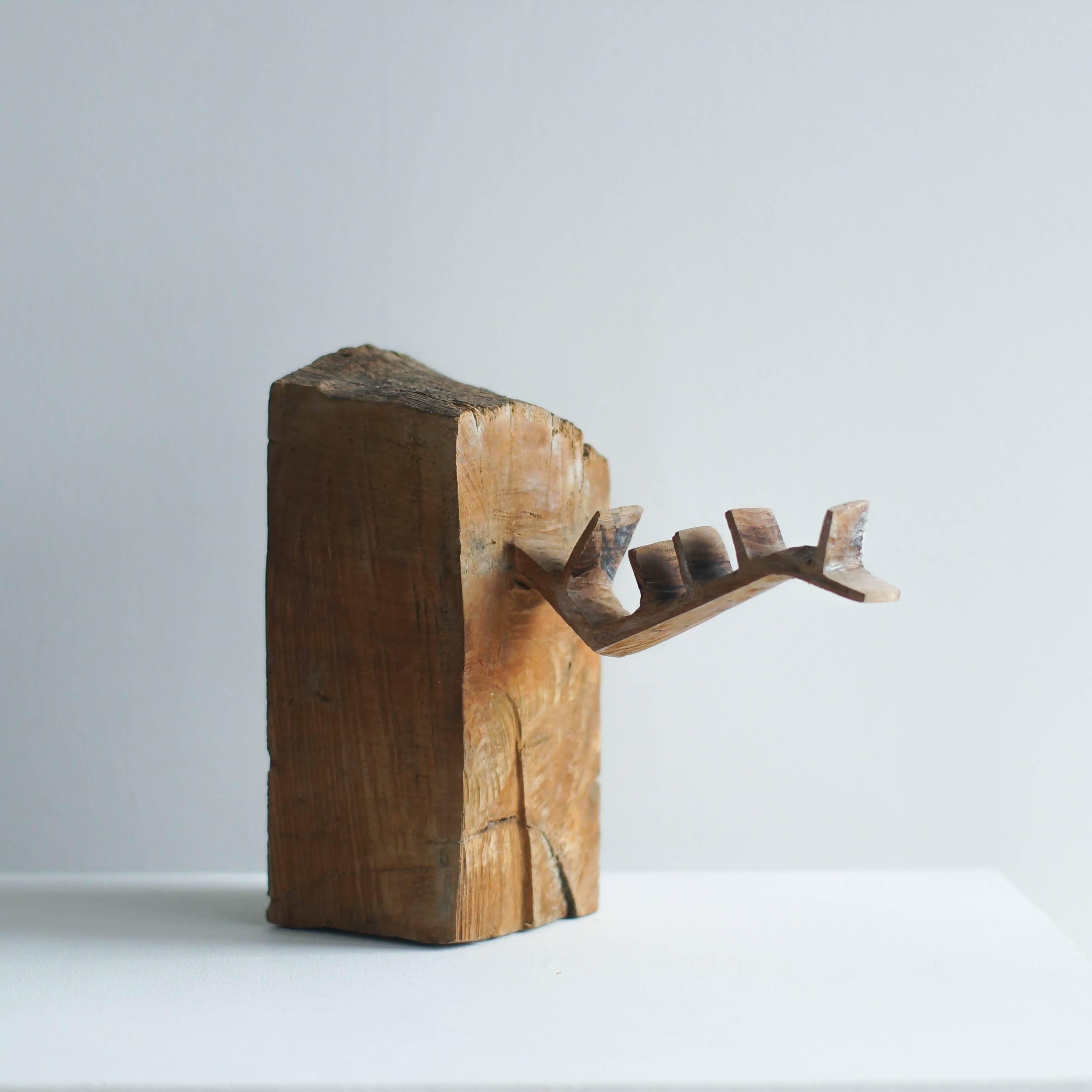 Organic Modern Hiroyuki Nishimura Sculpture Primitive African Abstract