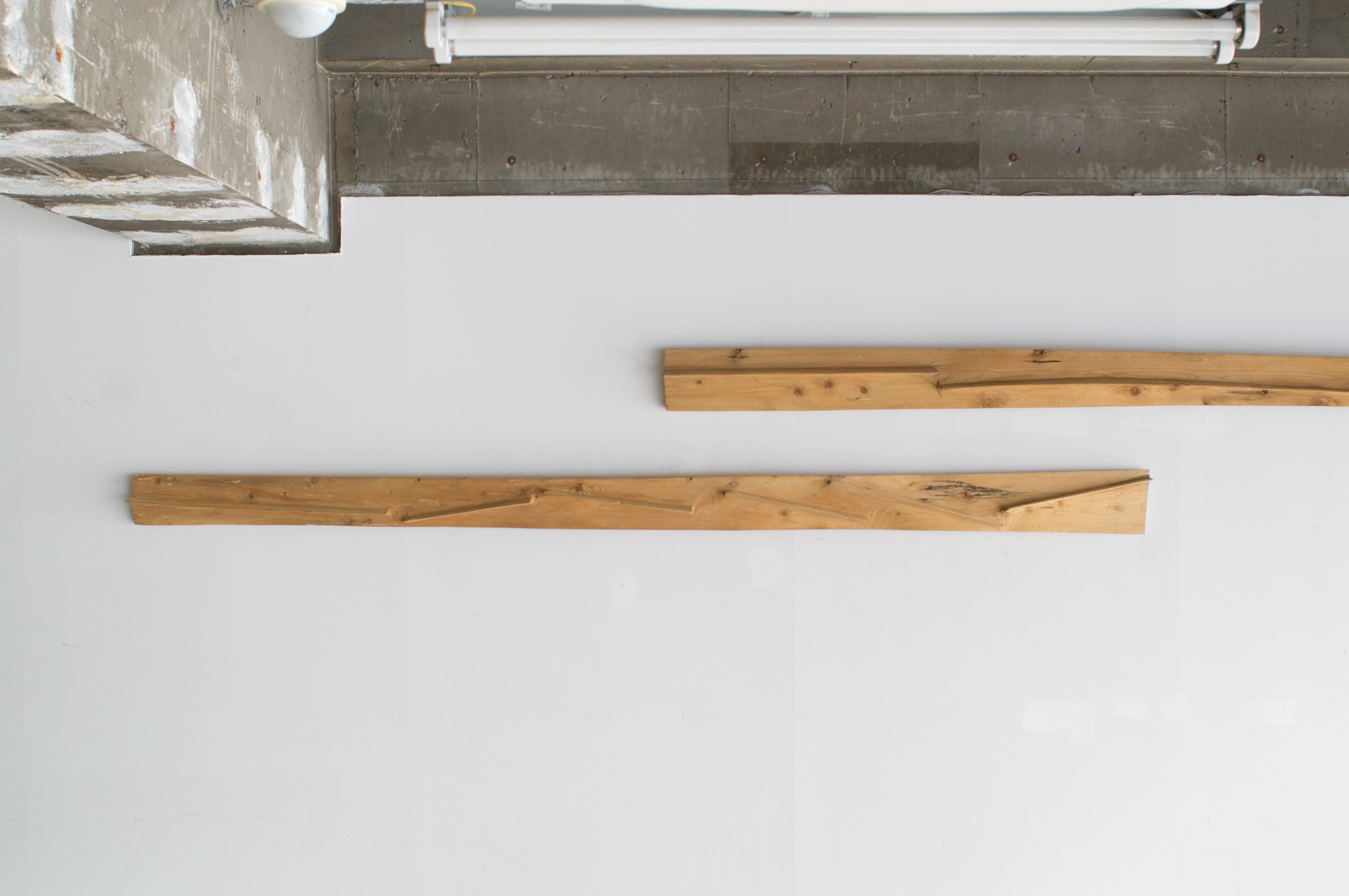Hiroyuki Nishimura Esculturas de pared Estilo tribal abstracto naturaleza salvaje glamping Tribal
