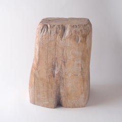 Hiroyuki Nishimura Zougei Sculptural Side Table Stool 32 Tribal Glamping