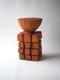 Hiroyuki Nishimura Zougei Sculptural Stool Side Table 10