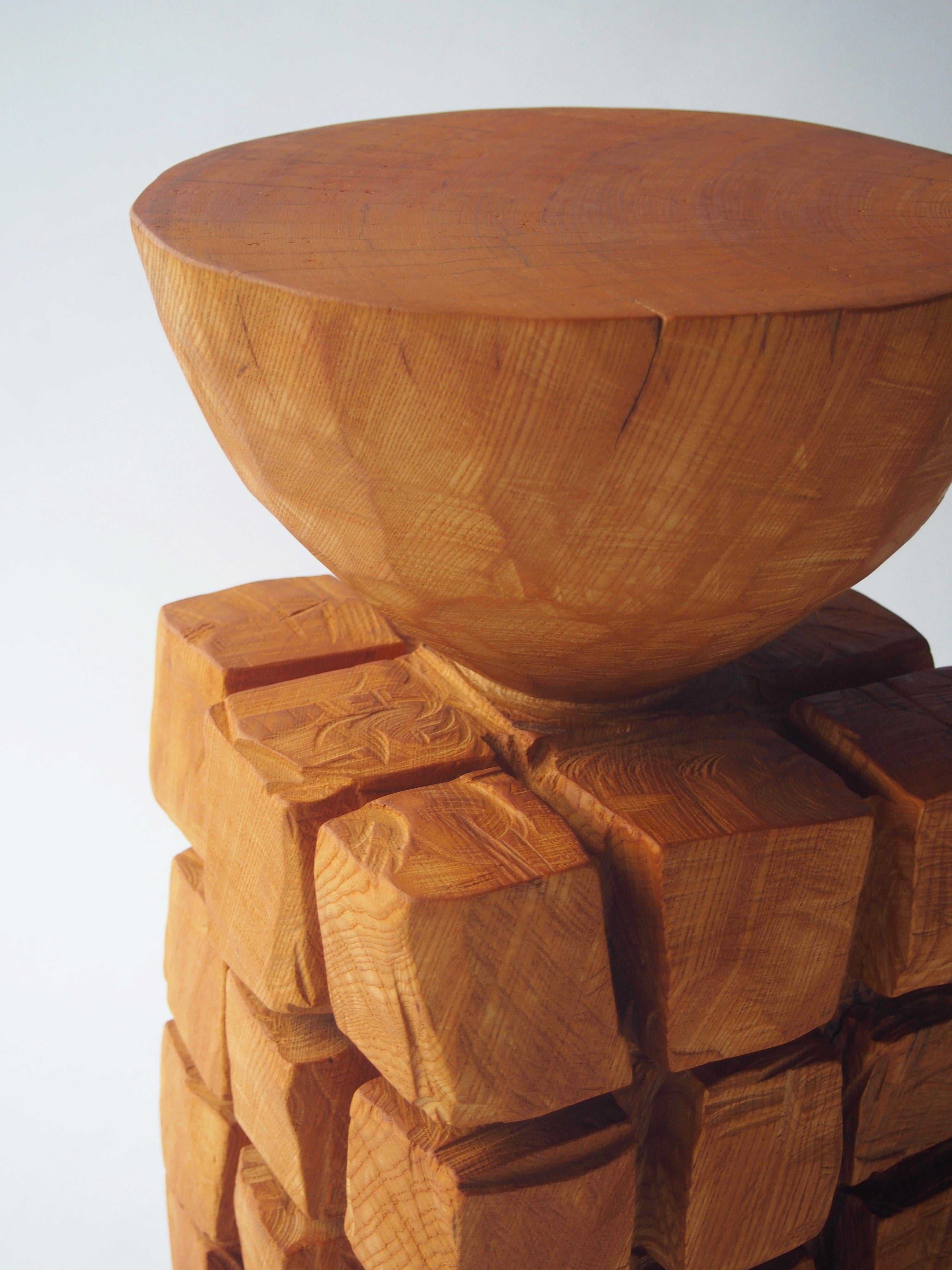 Hiroyuki Nishimura Zougei  Sculptural Stool Side Table 10 In New Condition For Sale In Shibuya-ku, Tokyo