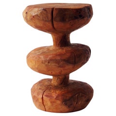 Hiroyuki Nishimura Zougei Sculptural Stool Side Table 8