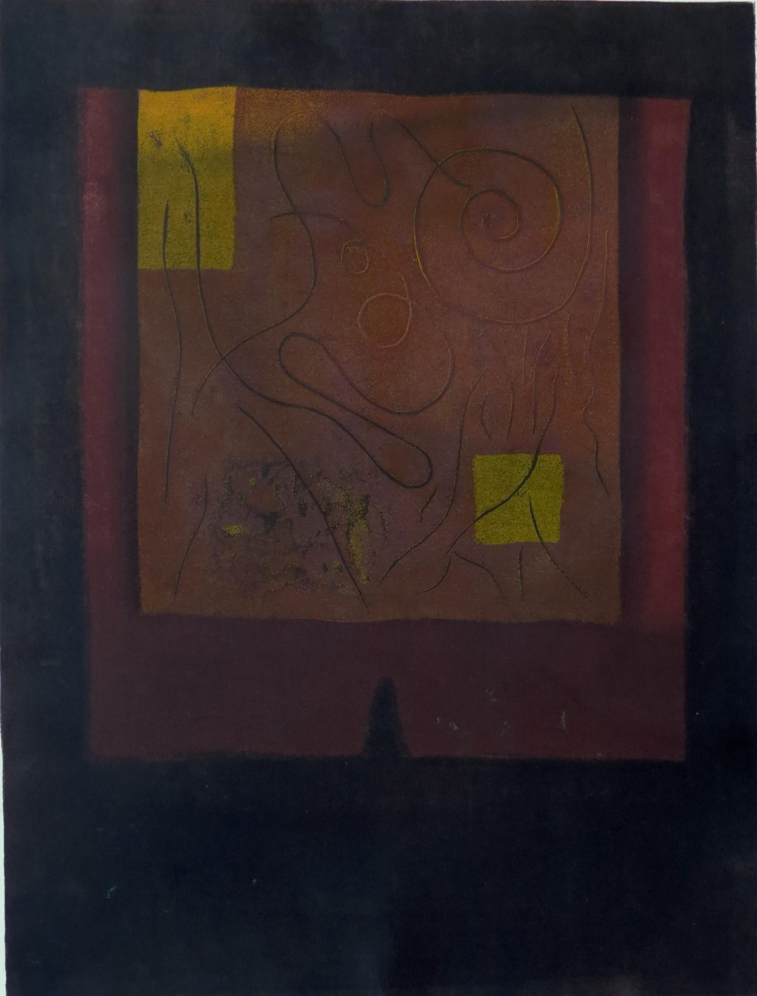 Abstract Print di Hiroyuki Tajima - Almanacco E