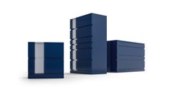 Hiroyuki Tsugawa Set di tre armadi deco per Cassina