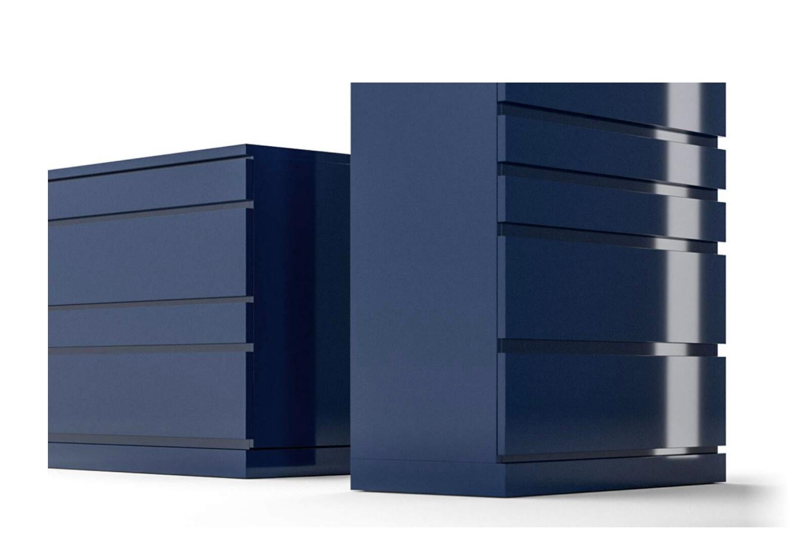 Italian Hiroyuki Tsugawa Set Of Three Deco Cabinets For Cassina For Sale