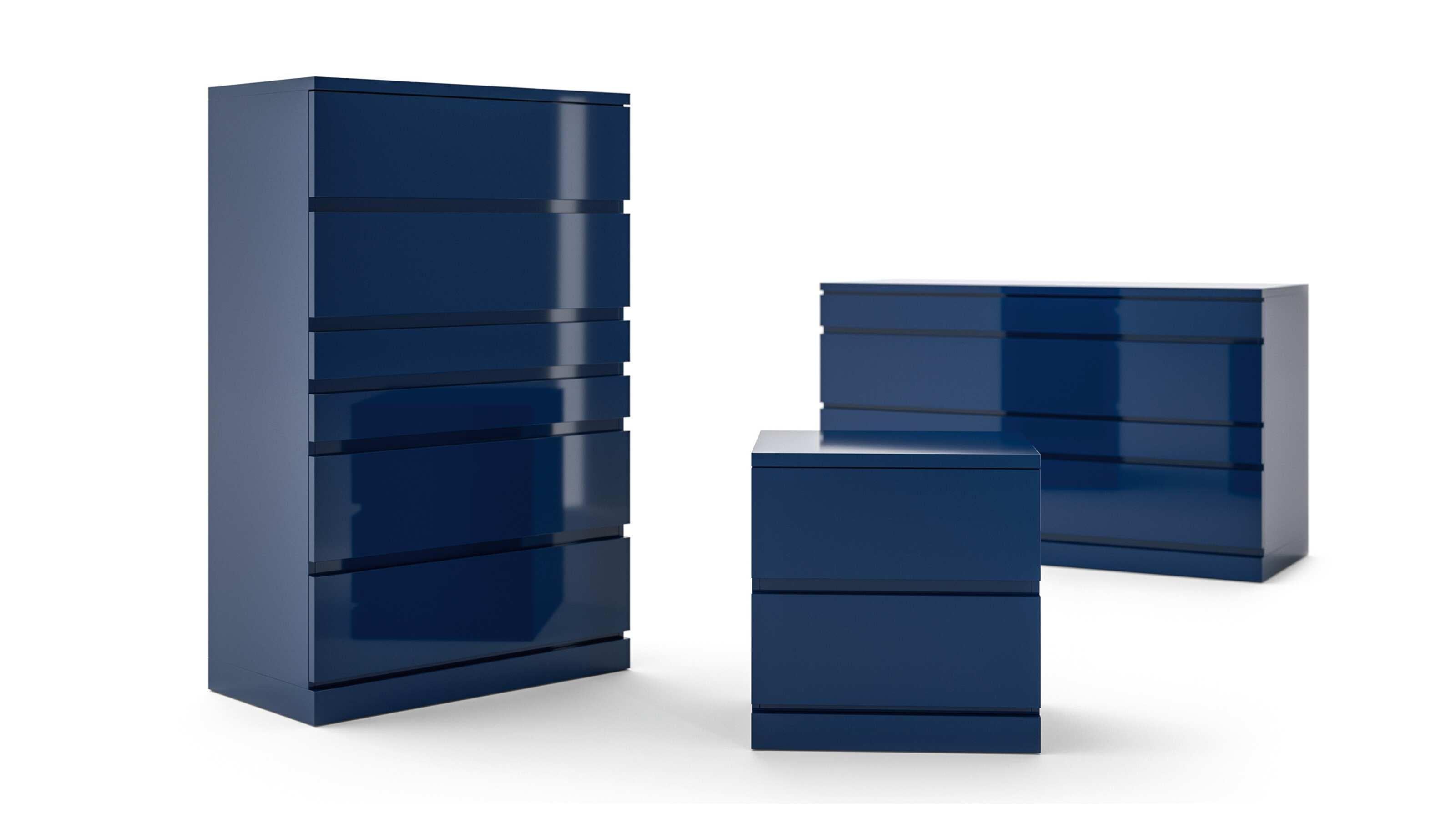 Hiroyuki Tsugawa Set Of Three Deco Cabinets For Cassina In New Condition For Sale In Barcelona, Barcelona