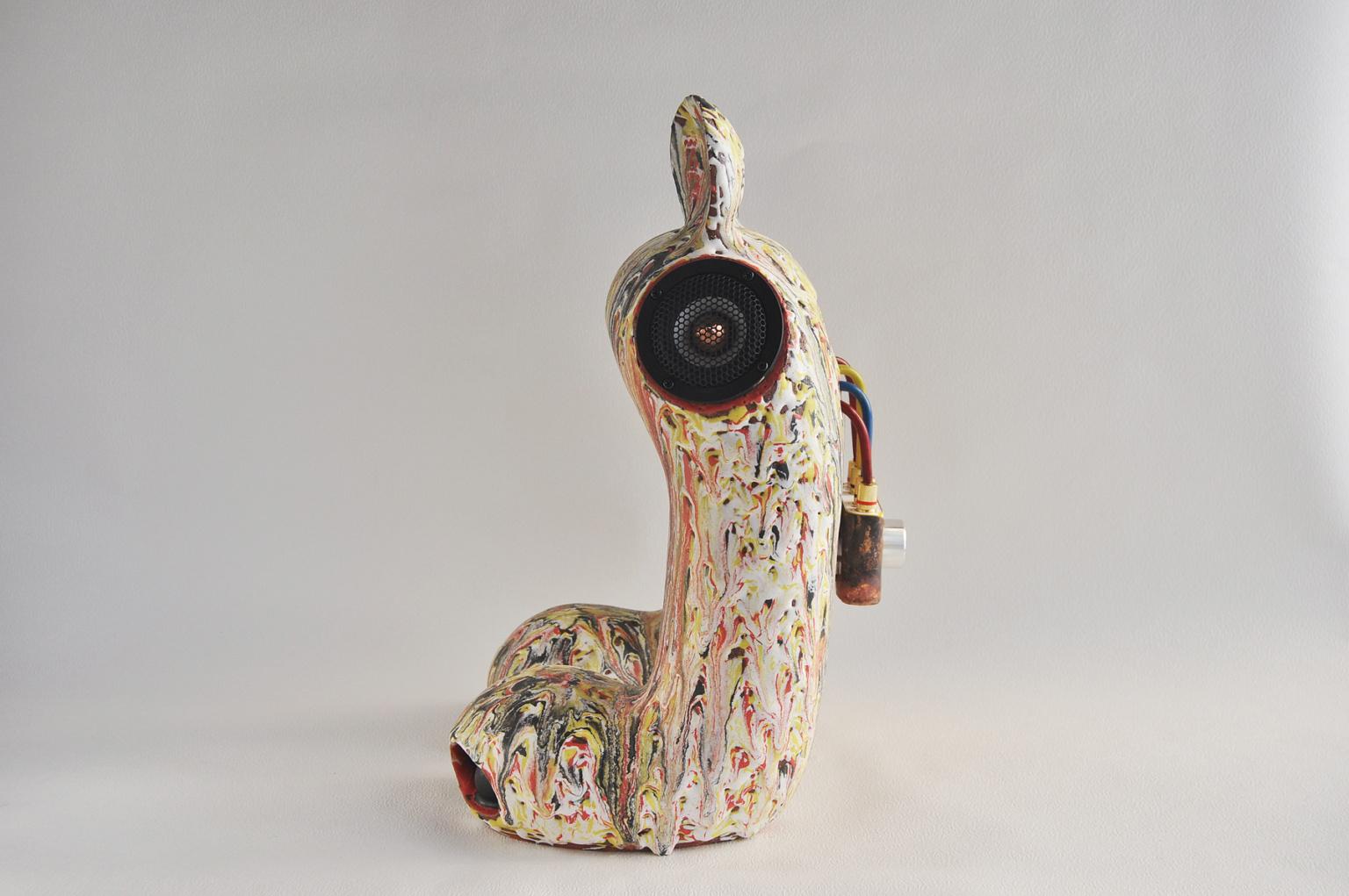 Backloaded Horn Speaker No.010 - Contemporary Sculpture by Hiroyuki Yamada