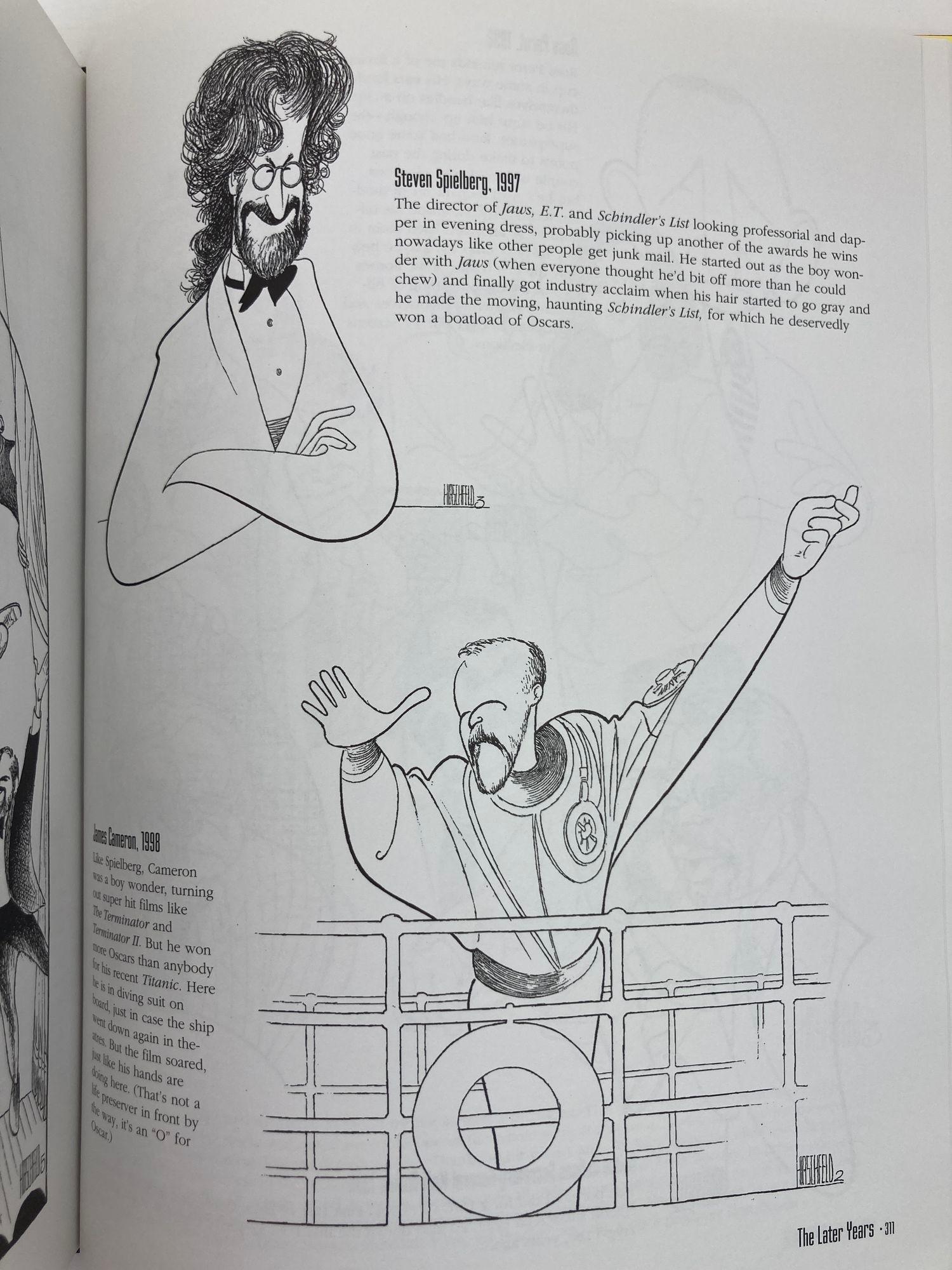 Hirschfeld On Line Hardcover Book by Al Hirschfeld For Sale 3