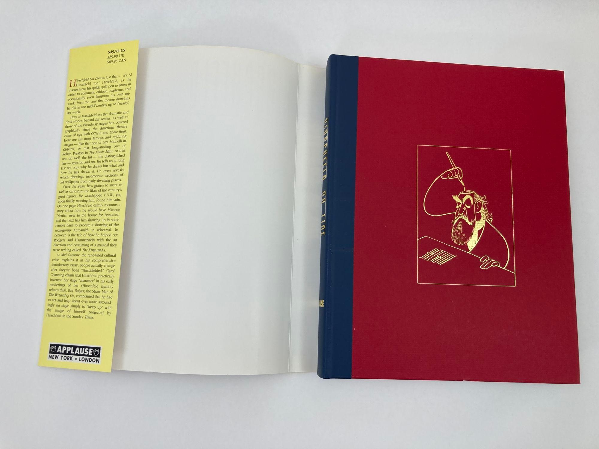 Hirschfeld On Line Hardcover Book by Al Hirschfeld For Sale 5