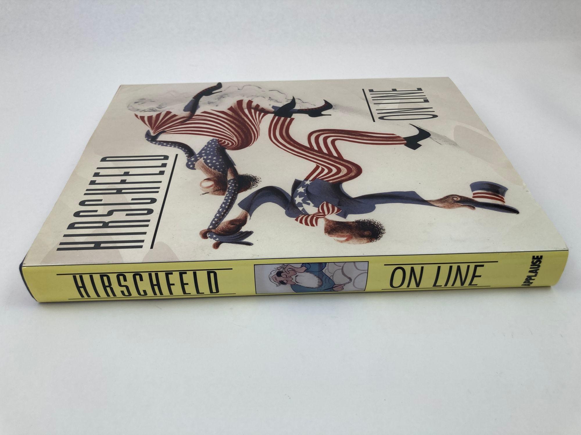Hirschfeld On Line Hardcover Book by Al Hirschfeld For Sale 10