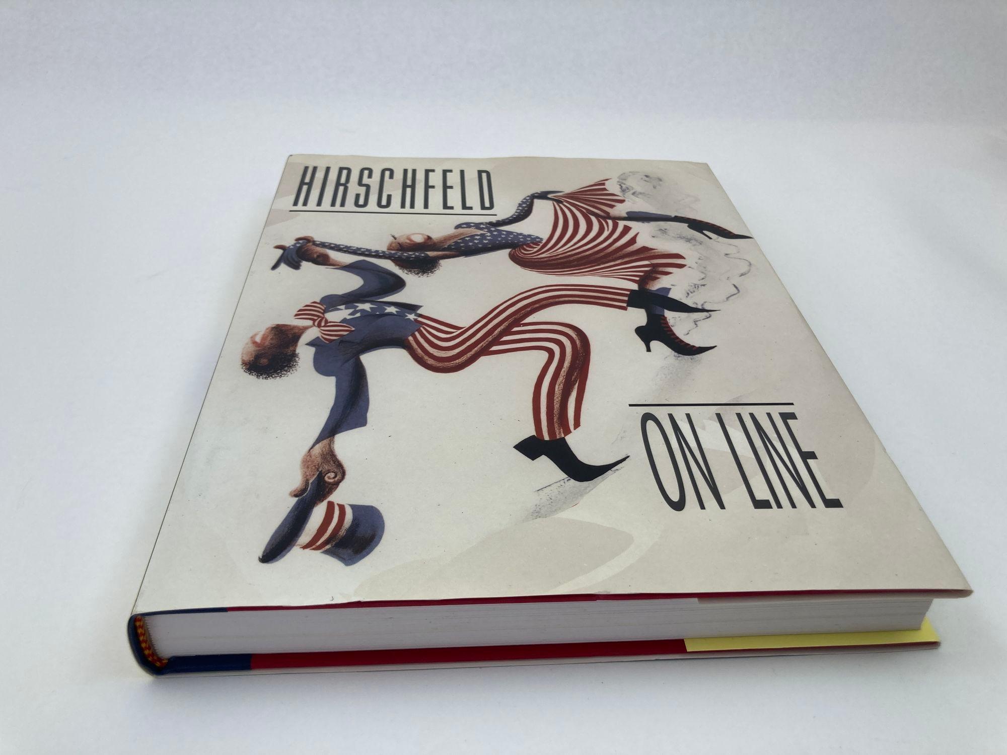 Hirschfeld On Line Hardcover Book by Al Hirschfeld For Sale 10