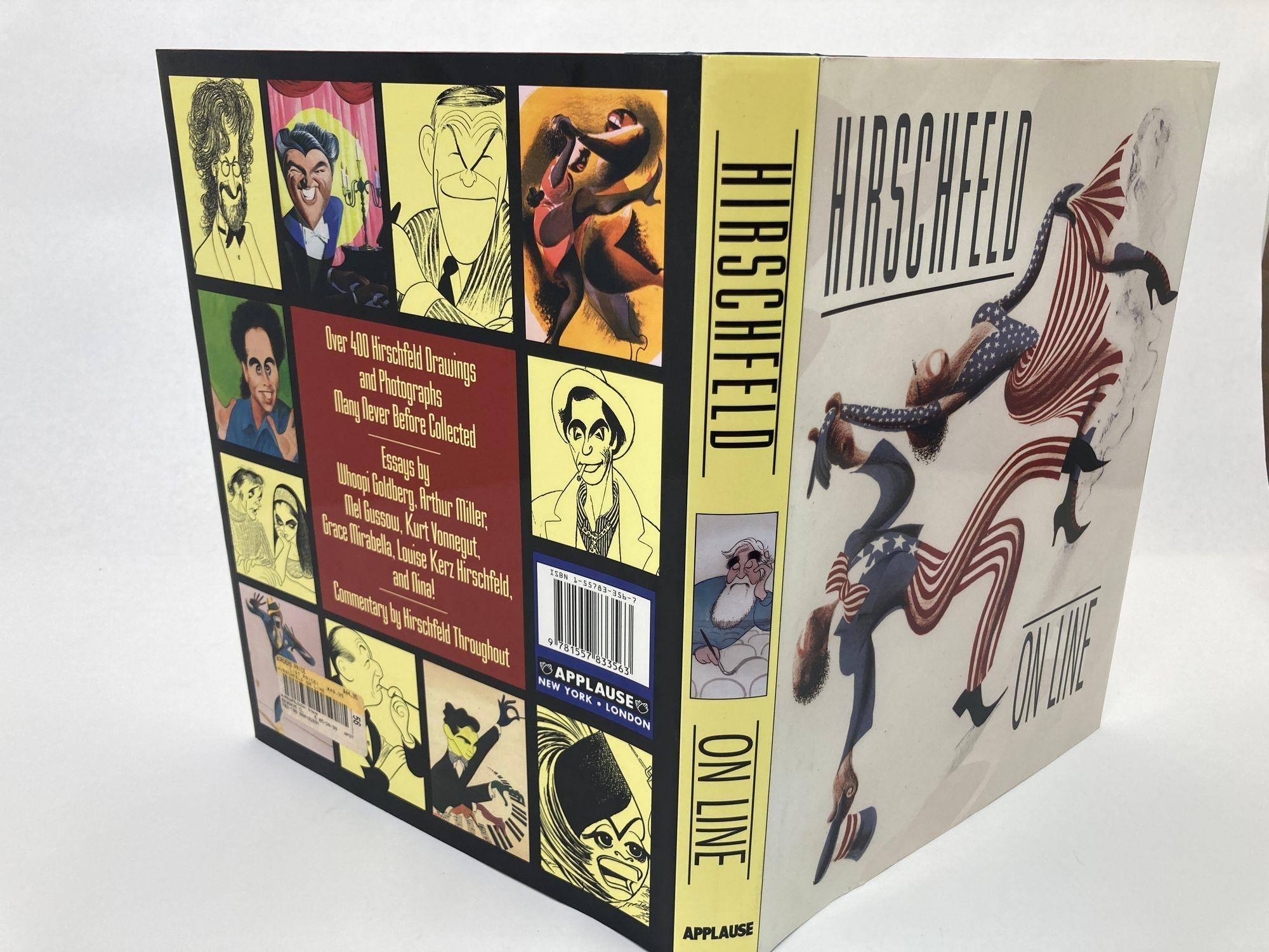 Hirschfeld On Line Hardcover Book by Al Hirschfeld For Sale 12