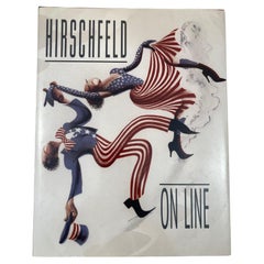Hirschfeld On Line Hardcover Book by Al Hirschfeld