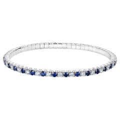 Bracelet Hirsh Advantage en saphirs et diamants