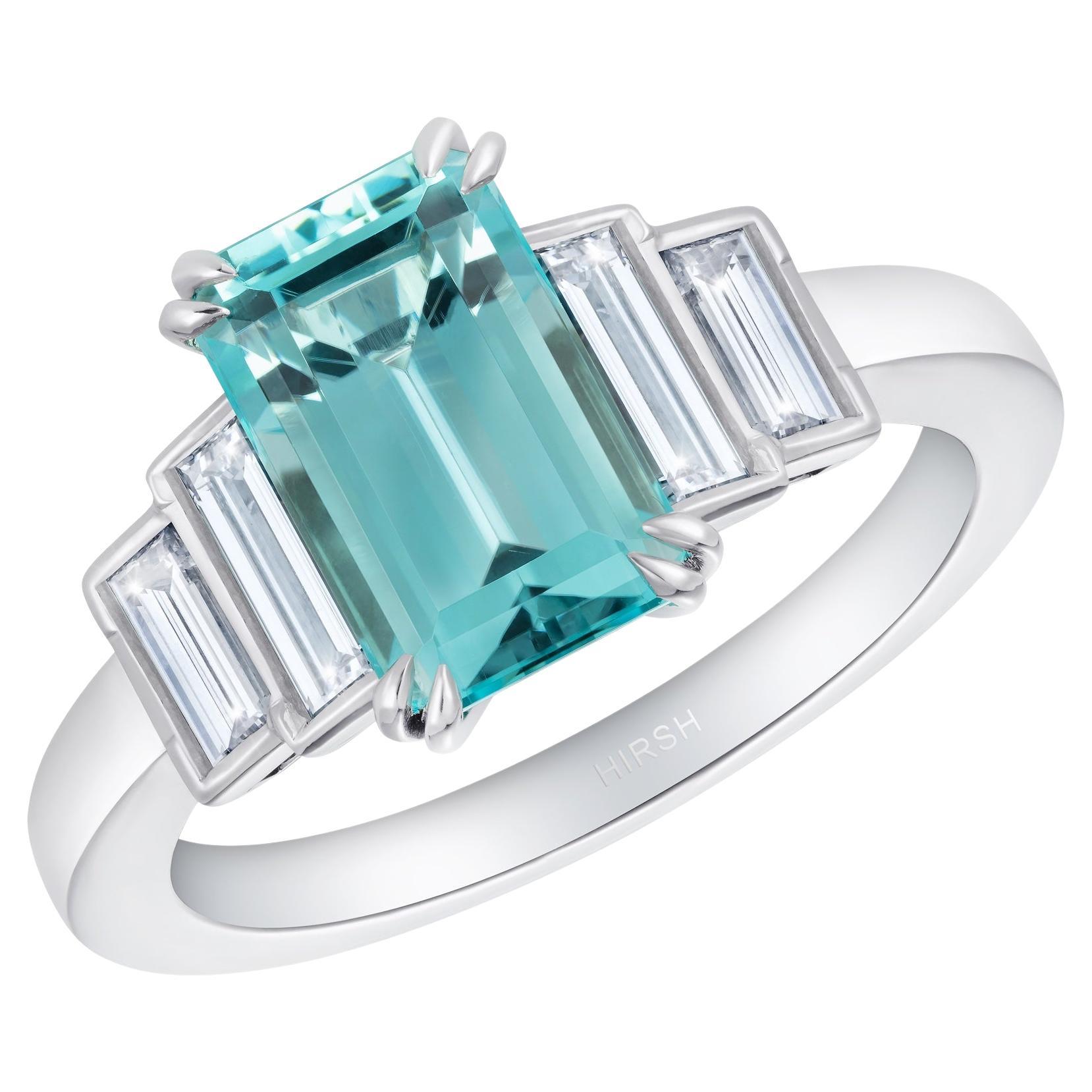 Hirsh Artemis Paraíba Tourmaline and Diamond Ring For Sale