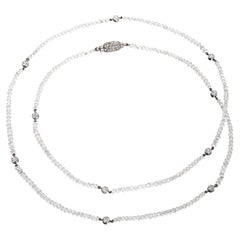 Hirsh Briolette Diamonds in an Opera Length Necklace