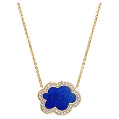 Hirsh Cloud 9 Lapis Lazuli and Diamond Pendant