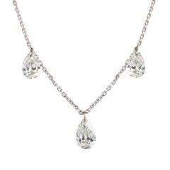 Hirsh Diamond Suspense Platinum Necklace