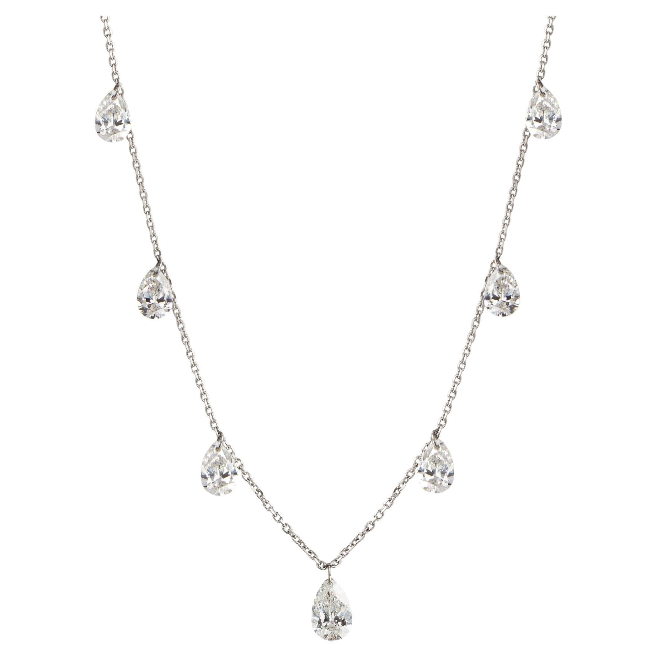 Hirsh Diamond Suspense Platinum Necklace