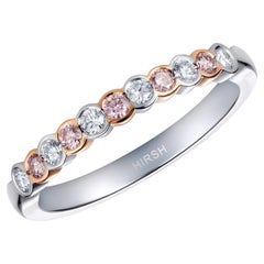 Hirsh Lifetime Pink Diamond and Diamond Ring
